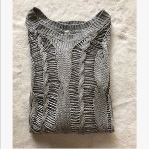 Willow + clay sweater